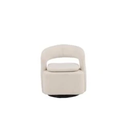 Svea - Teno Draaibare Fauteuil - Boucle - Wit -VIDAXL Winkel 3813085dd90d4ec687d737d7f9419cd5