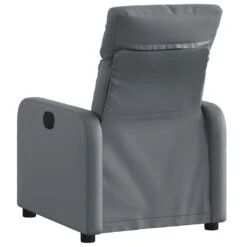 VidaXL - Fauteuil - Grijs - Kunstleer -VIDAXL Winkel 394d70bee6eb4265b210accb976bffab