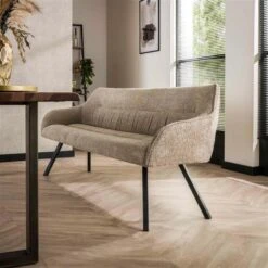 Hoyz - Eetkamerbank Plooi 180cm - Boucle - Zandkleur -VIDAXL Winkel 39706da6e0db4b86b373c9bfde5a5a9d