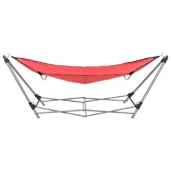 VidaXL Hangmat Met Inklapbare Standaard Rood -VIDAXL Winkel 3a1d074b0fbe4e97a806491b19858d06
