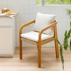 Set Van 2 Stoelen Voor Binnen En Buiten Van Massief Hout Beige Stof -VIDAXL Winkel 3ac9ae35a9fd48cda379f1300ca0d486