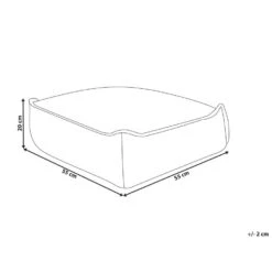 ALLOZAI - Vloerkussen - Perzik - Fluweel -VIDAXL Winkel 3ad4d0c49d474bc1a539d8a33eaa3fc6