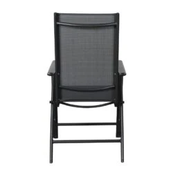 Hioshop Kelly 1 X Tuinstoel- Verstelbare Rug- 7 Posities- Zwart/grijs 7 Hioshop Kelly 1 X Tuinstoel- Verstelbare Rug- 7 Posities- Zwart/grijs -VIDAXL Winkel 3b0442efbddf4ce996285f8a54c50124