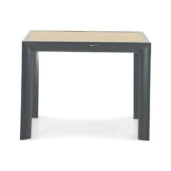 Dining Tuintafel Vierkant 100 X 100 Cm Aluminium Grijs Borello -VIDAXL Winkel 3b60323d17f94c8e859374a29b4cc378