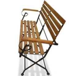 VidaXL Tuinbank Inklapbaar 112 Cm Massief Acaciahout -VIDAXL Winkel 3b9c654c743741f7b14e4f18f2141d68