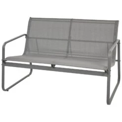 BARREA - Loungeset 4-zits - Grijs - Metaal 21 BARREA - Loungeset 4-zits - Grijs - Metaal -VIDAXL Winkel 3ba23c8a2f7a484695664c3bf44ca797