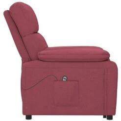 VidaXL - Fauteuil - Rood - Stof -VIDAXL Winkel 3ba68a9fe32242be886a93b479fd23ab