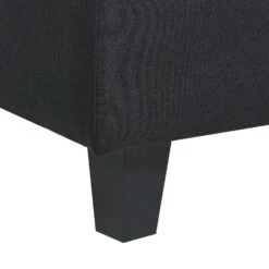 UNSTAD - Hocker - Zwart - Polyester -VIDAXL Winkel 3c51e7b1a4864370af848271c996c970