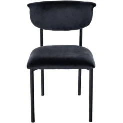 CLP Eetkamerstoel Gambell Fluweel - Zwart 12 CLP Eetkamerstoel Gambell Fluweel - Zwart -VIDAXL Winkel 3c568f9f391d46ea9bedd1c6e4f52b71