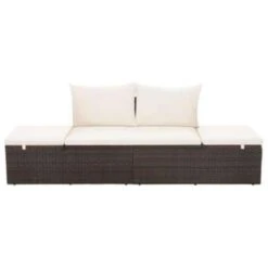 VidaXL Tuinbed 195x60 Cm Poly Rattan Bruin -VIDAXL Winkel 3c9a962cc3e64355b61aa0b9bad698fb