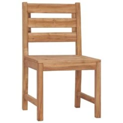 VidaXL - Tuinstoelen - Bruin - Teakhout - 2 Stuks -VIDAXL Winkel 3ccc33e2b8f84473ac74c466d665374a