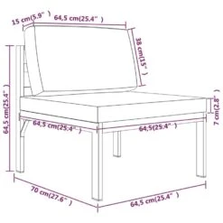VidaXL - Tweezitsbank - Antraciet - Aluminium 15 VidaXL - Tweezitsbank - Antraciet - Aluminium -VIDAXL Winkel 3ce52fa1dad14b148f563ea9b5c6a7b5