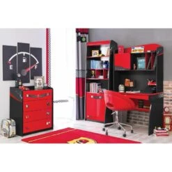 Cilek Champion Racer - Autobureau - Jongenskamer - 68x107x75 Cm - Rood -VIDAXL Winkel 3d013c02154a4a0eba46f18700502ebd 1