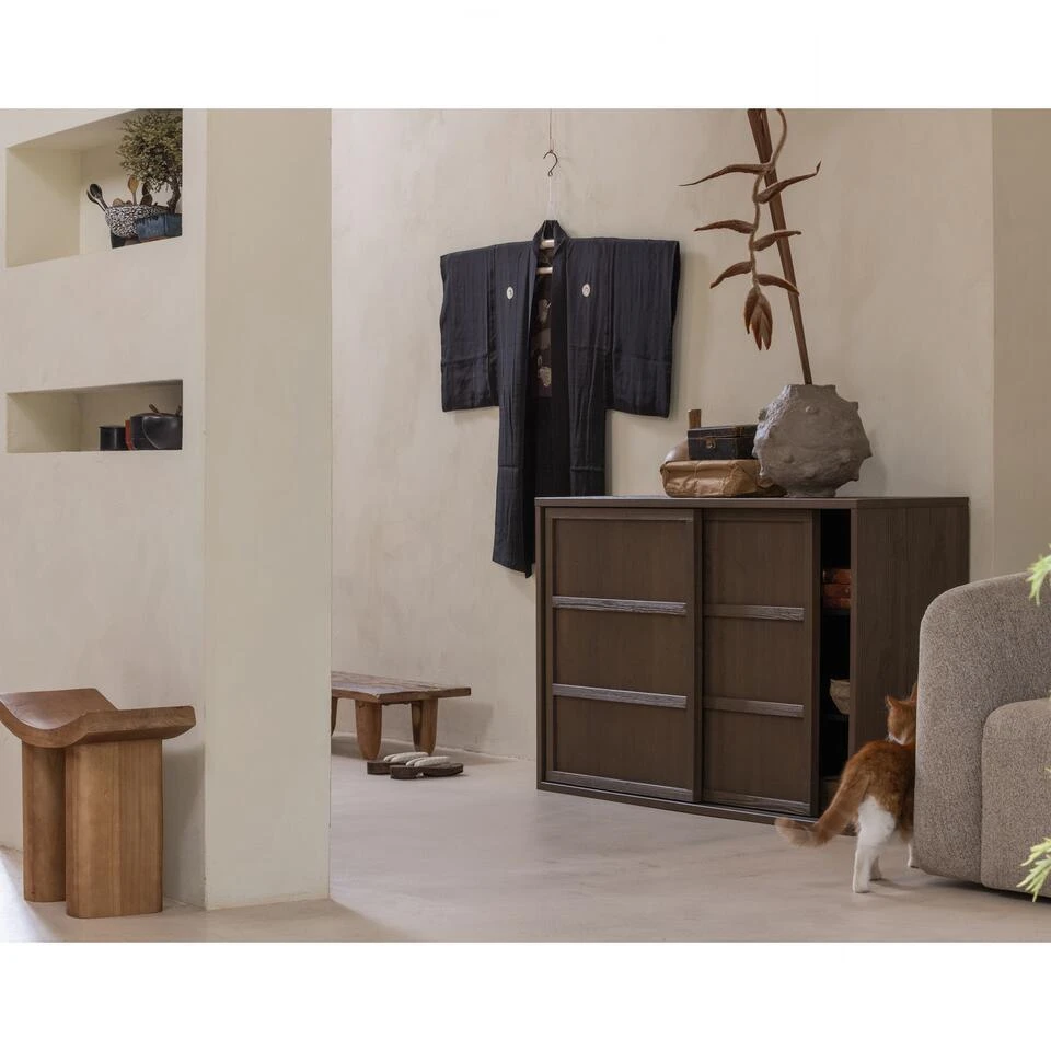 WOOOD Japan Krukje - Hout - Naturel - 45x50x25 5 WOOOD Japan Krukje - Hout - Naturel - 45x50x25 - Afbeelding 5