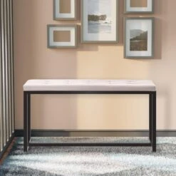 CLP 2-zits Bankje Barci 100 Cm - Grijs -VIDAXL Winkel 3e89f06ee98540e6b35bbf4b86f7d5c3