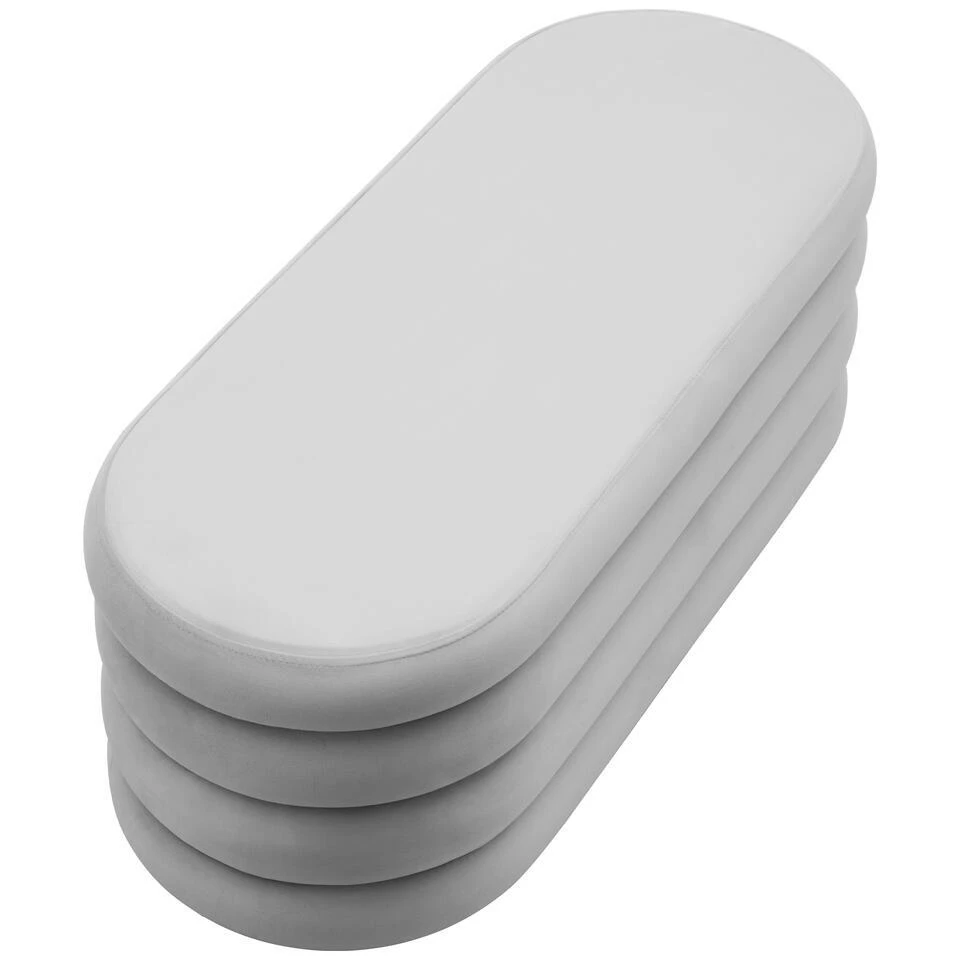 Tectake Gestoffeerde Zitbank Altu Met Veel Opbergruimte, Fluweellook Grijs 9 Tectake Gestoffeerde Zitbank Altu Met Veel Opbergruimte, Fluweellook Grijs - Afbeelding 9