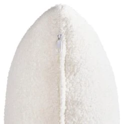 DALBY - Fauteuil - Wit - Bouclé -VIDAXL Winkel 3fcab08555254aa4b918d8be0d193993