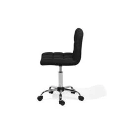 Beliani Bureaustoel MARION - Zwart Polyester -VIDAXL Winkel 3fecd4a4191c4eb5a898430c1a56ebee