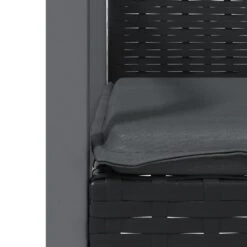 VidaXL - Tuinstoelen En Kussens - Zwart - Poly Rattan - 56,5x57x83 Cm - 4 Stuks -VIDAXL Winkel 4015a87deea3409391dd553fc3828c14