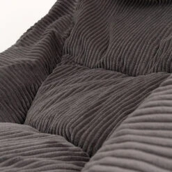 Icon Zitzak En XL Poef Morgan - Corduroy Zitzak - Houtskool -VIDAXL Winkel 41695362484747a1ab635903755ec4af