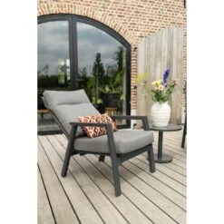 Azoren Loungestoelen Verstelbaar - Set Van 2 - Antraciet -VIDAXL Winkel 42ab302b33314de0bafbf9846655853d