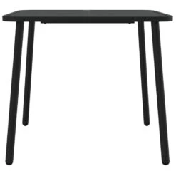 VidaXL - Tuintafel - Antraciet - Staal - 80 X 80 X 71 Cm -VIDAXL Winkel 42e0dc911c824de9ba3d15277e7fbf40