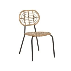 PRATELLO - Tuinstoel Set Van 4 - Naturel - PE Rotan -VIDAXL Winkel 433fe2d4e93a40d29cd8e843bd4ecc8d