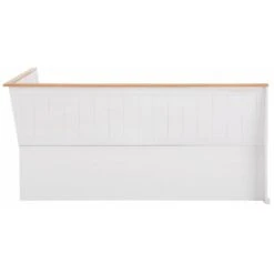 Sara - Eetkamerbank In Grenen Wit/gebeitste Was -VIDAXL Winkel 434ebe74b2984aab9929e3ecf976ba8b