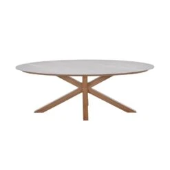 Scotland Tafel - 230x115 Cm - Light Teaklook - Centostone Napoli Sand -VIDAXL Winkel 43b16846f3364f24a844184b495a3252
