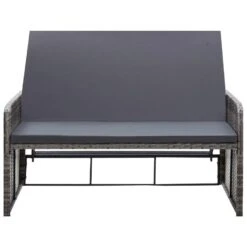 VidaXL 2-delige Loungeset Met Kussens Poly Rattan Grijs -VIDAXL Winkel 4581df13b14245158d2205ef17d6d68a