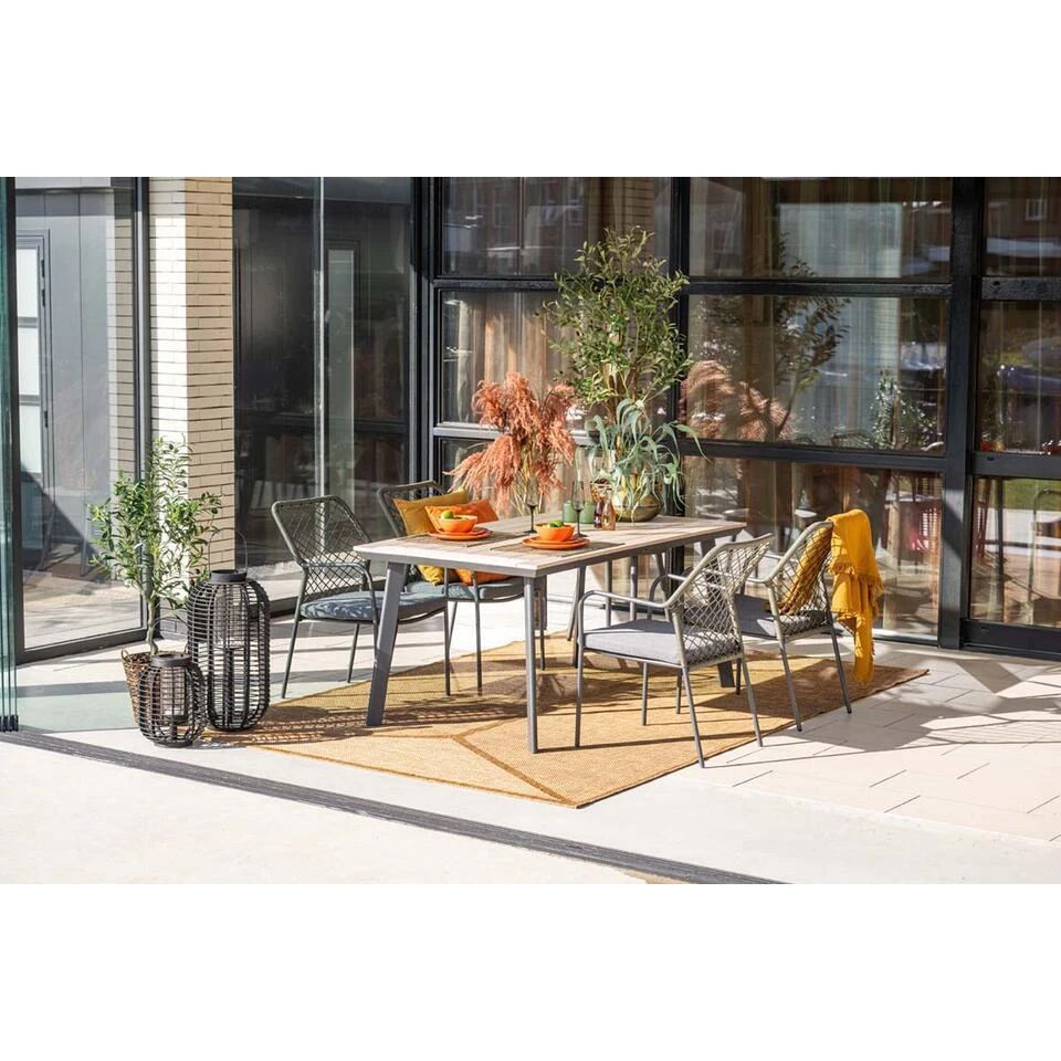 Garden Impressions Penedo Tuintafel 160x90 Cm - Light Teak Vironwood 2 Garden Impressions Penedo Tuintafel 160x90 Cm - Light Teak Vironwood - Afbeelding 2