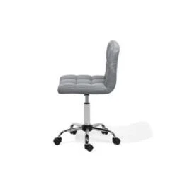 Beliani Bureaustoel MARION - Grijs Polyester -VIDAXL Winkel 45dd5d19b4454d5da3f7232808f02b82