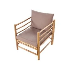 CERRETO - Loungeset 5-zits - Taupe - Bamboe -VIDAXL Winkel 45f5111e344a44068e761f43fe1fe295
