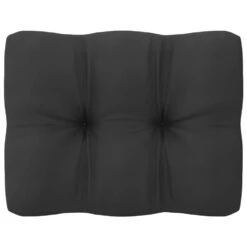 VidaXL - Loungeset - Zwart - Grenenhout - 7 Stuks - Met Kussens -VIDAXL Winkel 469600a8379840b3b782a5dd9b469216