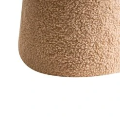 EUFAULA - Poef - Beige - Bouclé -VIDAXL Winkel 48e42a7a4e9c466e9c6419b391feafe4
