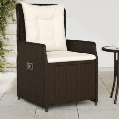 VidaXL - Tuinstoel - Bruin - Poly Rattan -VIDAXL Winkel 4907fc9308824244bbc36370514c77a1