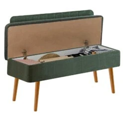 Eetkamerbank Vina - 110x40x82cm - Den/groen -VIDAXL Winkel 49192b706f564aadb98b906d9d6eaedc