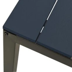 VidaXL - Tuinbank Zwart - Staal En HKC - 110x39x45 Cm -VIDAXL Winkel 4930499f56534273a7e9ac3f2e80d2ed