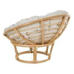 SALVO - Fauteuil - Lichtbeige - Rotan -VIDAXL Winkel 4ab74e0e63c4430a8f4d371bd3d1c634
