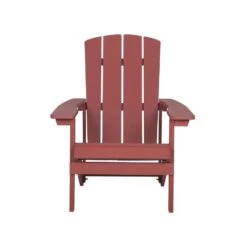 ADIRONDACK - Tuinstoel - Rood - Kunsthout -VIDAXL Winkel 4ae9f962219042bb994f2baf427c70bc