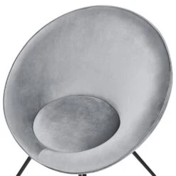 FLOBY II - Fauteuil - Grijs - Fluweel -VIDAXL Winkel 4bb9834138fe4bbd97d4c27af69c29a1