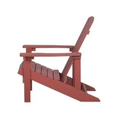 ADIRONDACK - Tuinstoel - Rood - Kunsthout -VIDAXL Winkel 4c061bfdb5f94781a104a10ea194f6c7