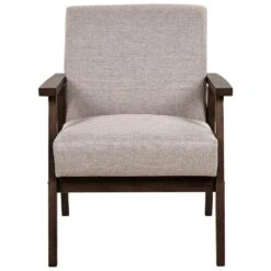 ASNES - Fauteuil - Taupe - Polyester -VIDAXL Winkel 4c7f8361b868462a9eb9977b13b329db