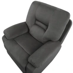 BERGEN - Fauteuil - Grijs - Fluweel -VIDAXL Winkel 4cec43506eda43f9806bb2715571add3
