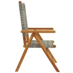 VidaXL - Tuinstoelen - Grijs - Acaciahout En Poly Rattan - 2 Stuks -VIDAXL Winkel 4e1624ecf25d4acfbf66bef7908a22b2