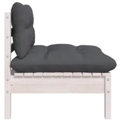 VidaXL - Loungeset - Wit - Grenenhout - 3 Stuks - Met Kussens -VIDAXL Winkel 4ee76f819b344aac9af9bce19d852689