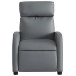 VidaXL - Fauteuil - Grijs - Kunstleer -VIDAXL Winkel 4f704fd86b9b4f60a69899a96fd4958e