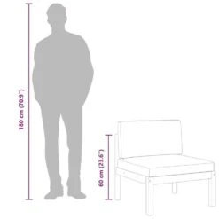 VidaXL - Tuinmiddenbank - Wit - Acaciahout - Met Kussens -VIDAXL Winkel 4f9a7bd660c94769b46cb18e91e94796