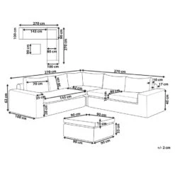 PALERMO - Loungeset - Bruin - PE Rotan -VIDAXL Winkel 4faa7004590f4447a91296977aca0df4