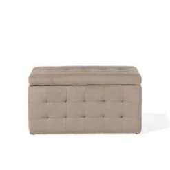 MICHIGAN - Ottomaan - Bruin - Fluweel -VIDAXL Winkel 4fb0b568d2d341d1885efea9c1c5bed7